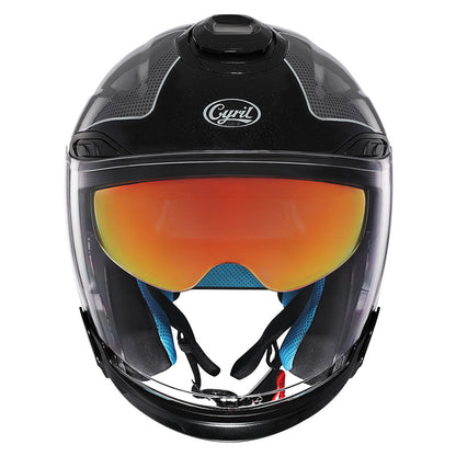 Casque de Moto Léger ABS | Sécurité et Confort Aérodynamique