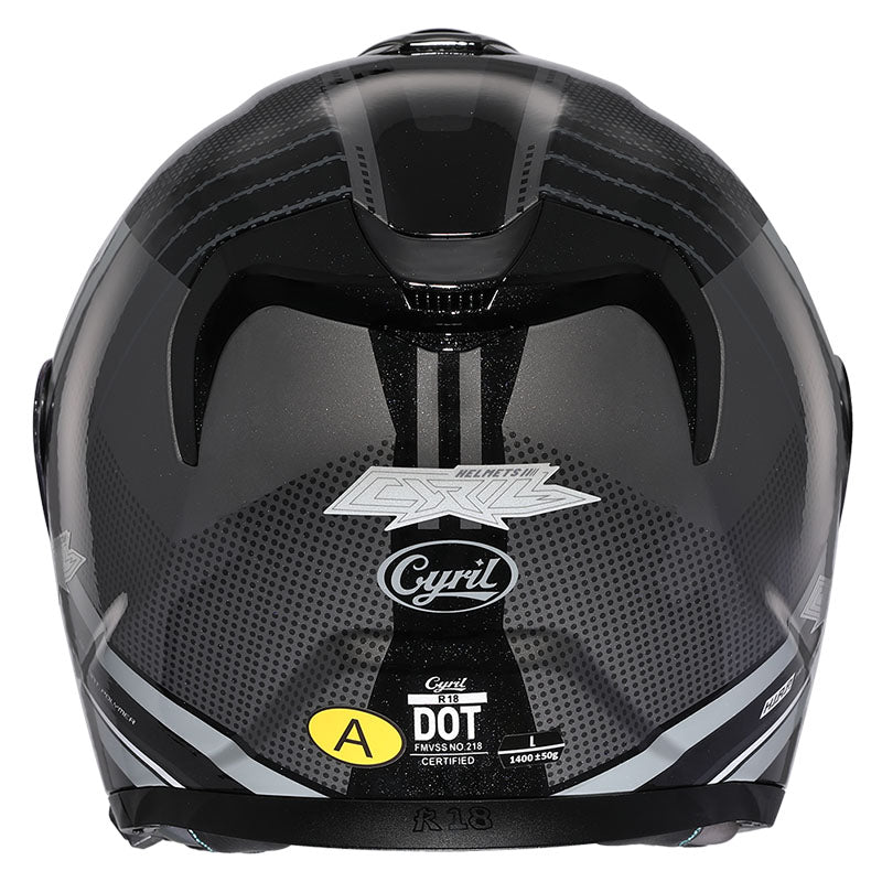 Casque de Moto Léger ABS | Sécurité et Confort Aérodynamique