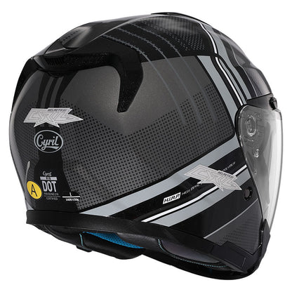 Casque de Moto Léger ABS | Sécurité et Confort Aérodynamique