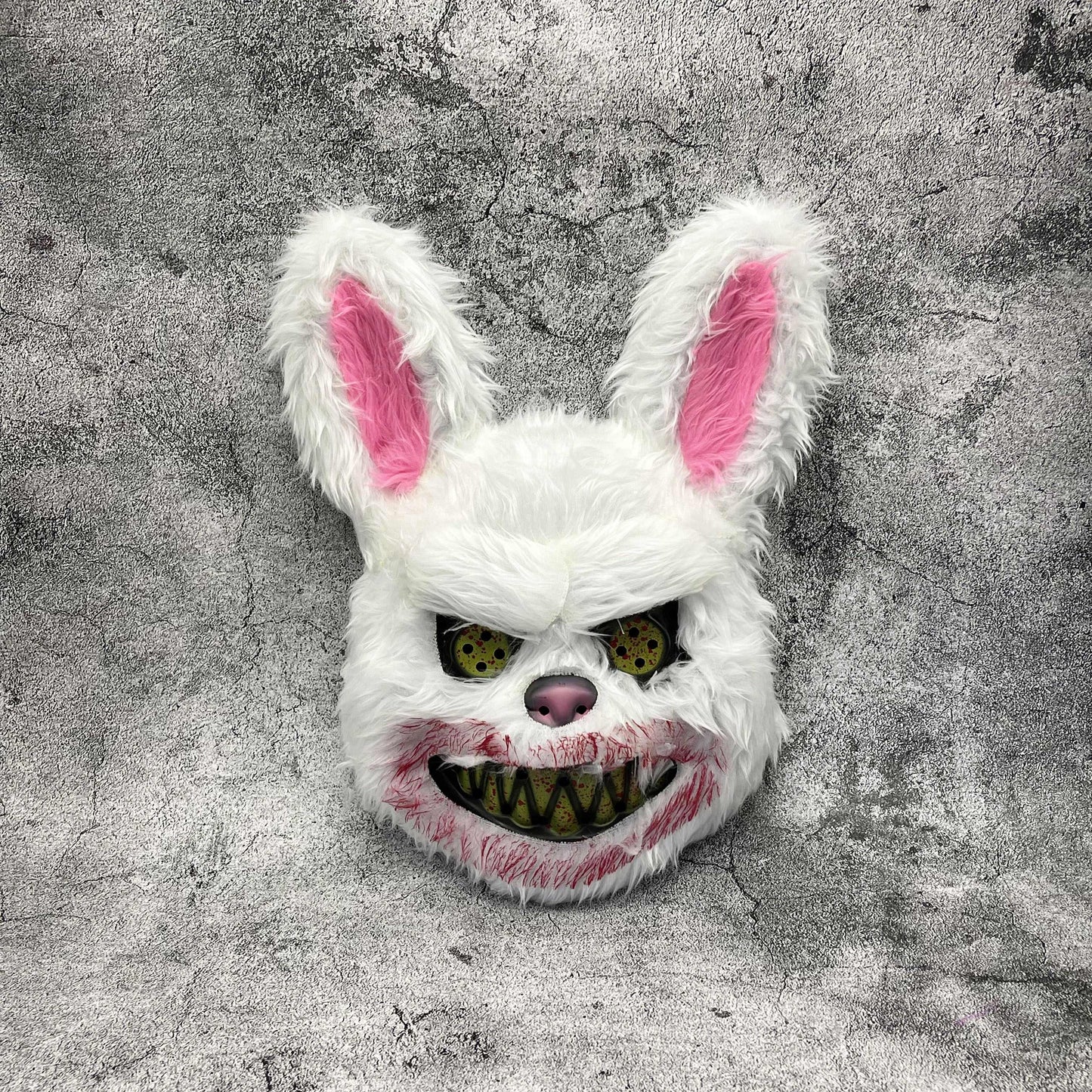 Masque Halloween Poilu Unisexe | Design Cartoon Effrayant et Confortable