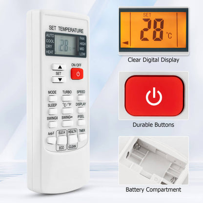 Télécommande Universelle pour Climatiseur | Contrôle Facile et Programmable