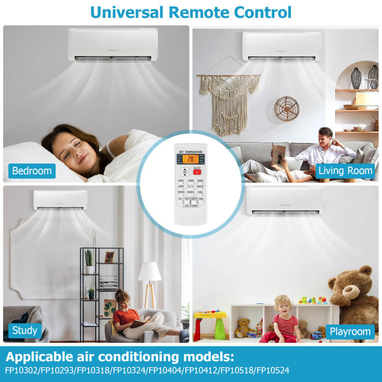 Télécommande Universelle pour Climatiseur | Contrôle Facile et Programmable