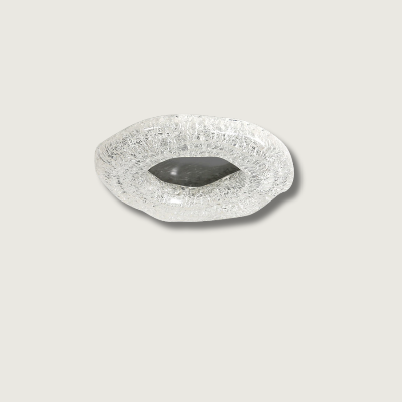 Luminaire de Plafond Sculptural | Éclat Chaleureux et Design Unique