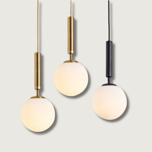 Lampe Suspendue Moderne en Laiton | Éclat Intemporel et Design Raffiné