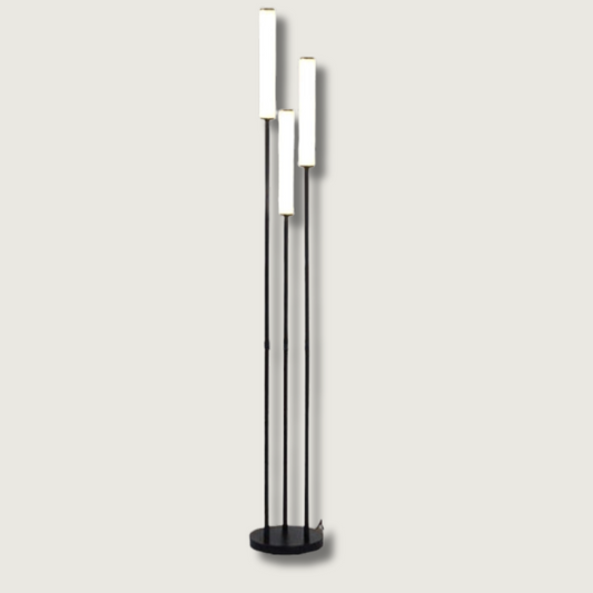 Lampe sur Pied Dimmable avec Étagère | Éclairage Pratique et Design Élégant
