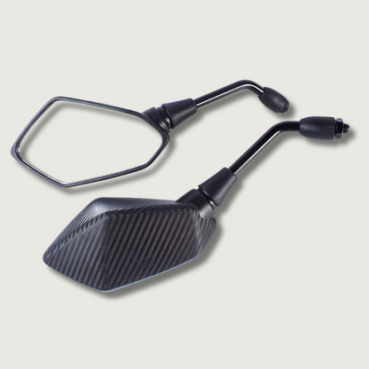 Miroirs de Moto Universels | Large Champ de Vision et Sécurité