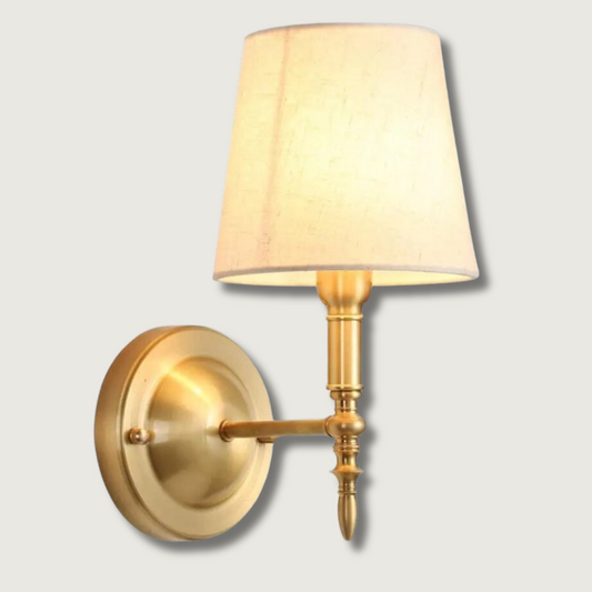 Lampe Murale Vintage Dorée | Éclairage Chaleureux et Élégant