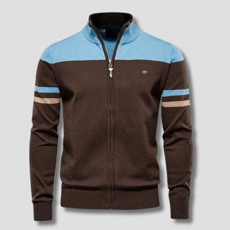 Sweat à Capuche Zippé Rétro | Style Intemporel et Confort Douillet
