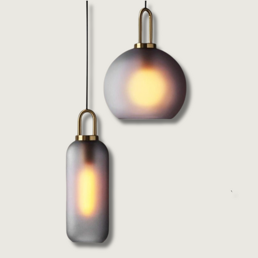 Lampe Suspendue en Verre | Élégante et Ajustable pour Intérieurs Modernes