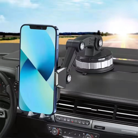 Support de Téléphone pour Voiture | Ventouse Puissante et Rotation à 360°