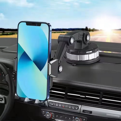 Support de Téléphone pour Voiture | Ventouse Puissante et Rotation à 360°