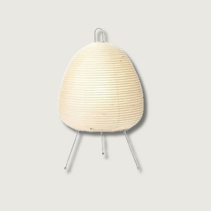 Lampe Trépied Japonaise | Éclairage LED Doux et Élégant