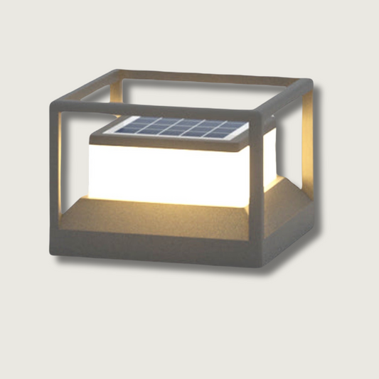 Lampe Solaire pour Terrasse | Éclairage Élégant et Écologique