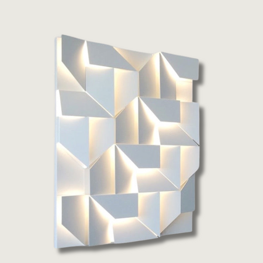 Lampe Murale 3D Économique | Éclairage Élégant et Durable