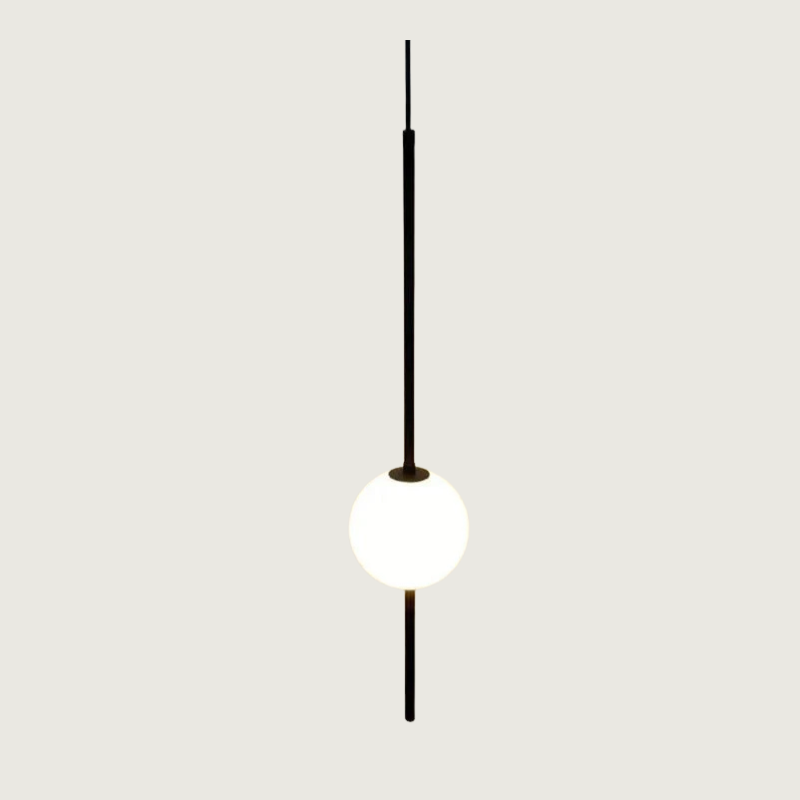 Lampe Suspendue en Bois Naturel | Design Élégant et Longueur Ajustable