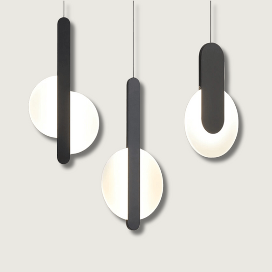 Lampe Suspendue LED Élégante | Couleurs de Lumière Changeables et Design Sophistiqué