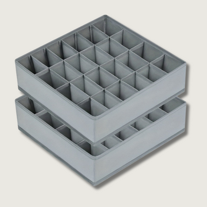 Organisateur de Tiroir Pliable | 24 Compartiments pour Rangement Efficace