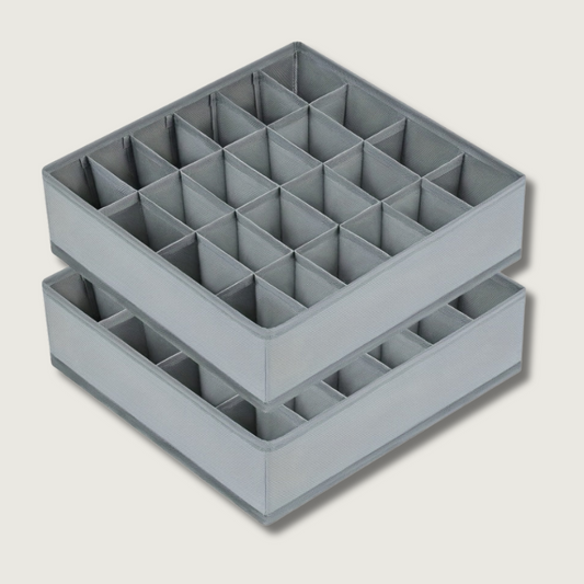 Organisateur de Tiroir Pliable | 24 Compartiments pour Rangement Efficace