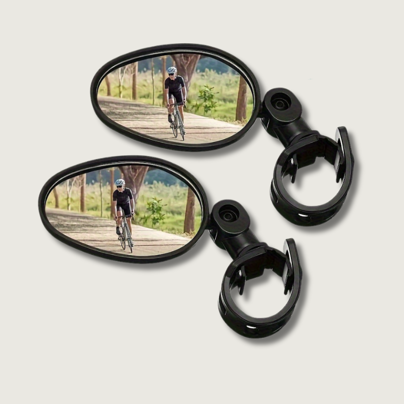 Miroirs de Vélo Arrière Universels | Visibilité Optimale et Sécurité Renforcée