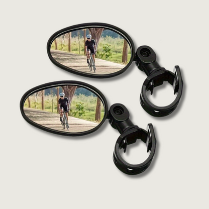 Miroirs de Vélo Arrière Universels | Visibilité Optimale et Sécurité Renforcée