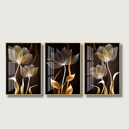 Tapisserie Murale Fleurs en Toile | Élégance et Luxe pour Votre Intérieur