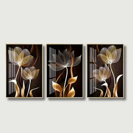 Tapisserie Murale Fleurs en Toile | Élégance et Luxe pour Votre Intérieur