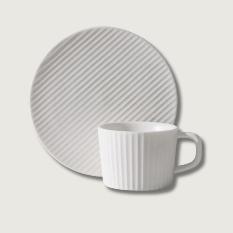 Tasses à Café en Grès Élégantes | Design Minimaliste et Durable