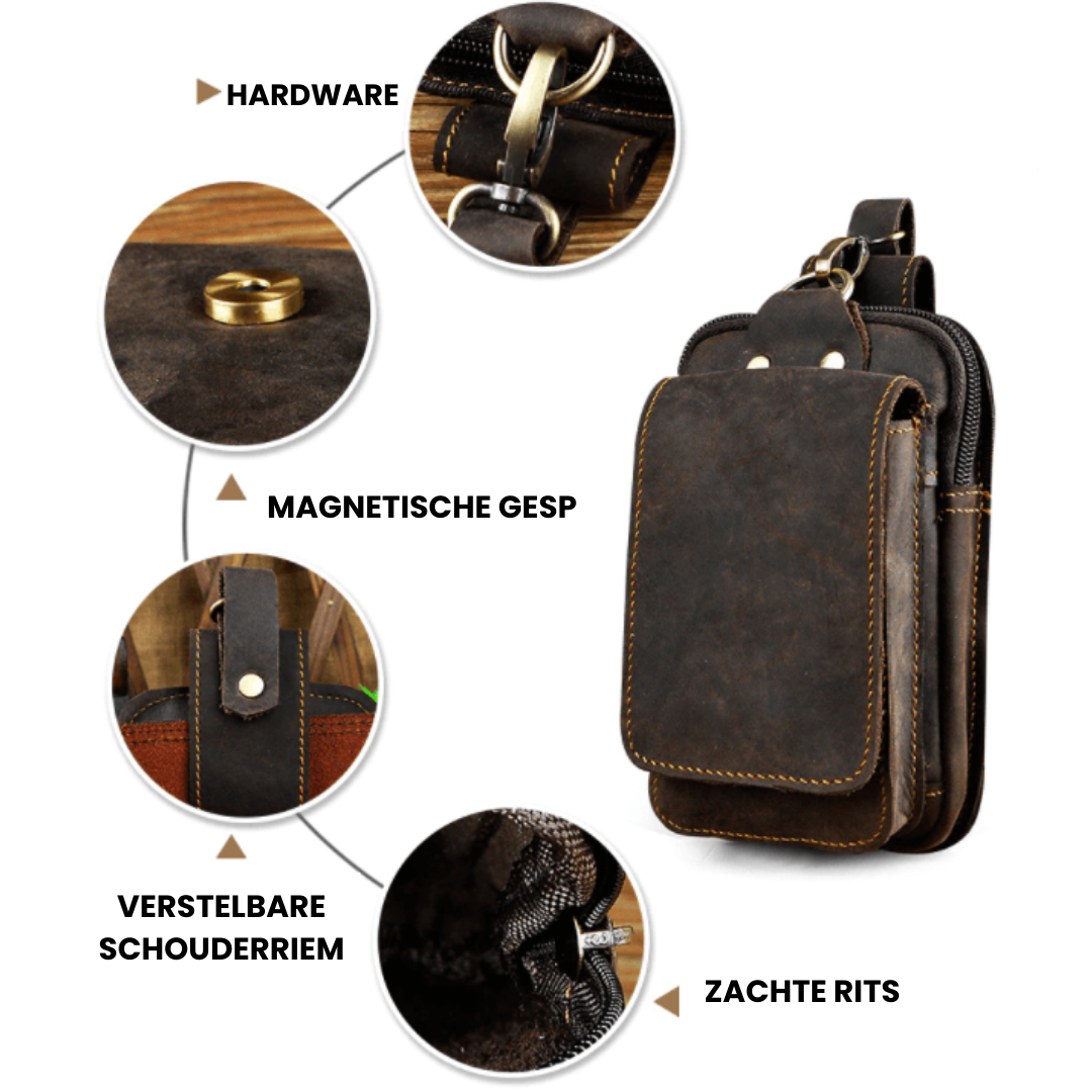 Sac Bandoulière Compact Multifonction | Design Élégant avec Poches Multiples