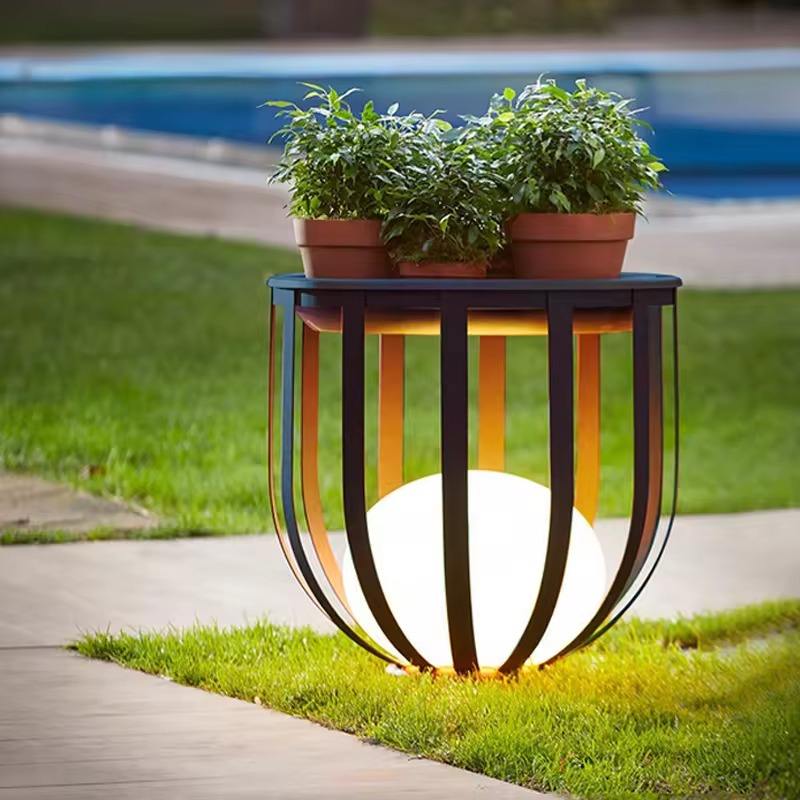 Lampe Solaire de Jardin Étanche | Éclairage LED Énergétiquement Efficace