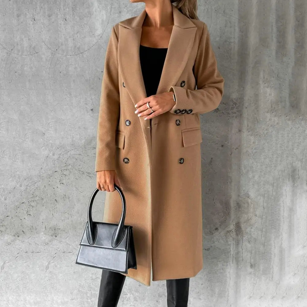 Manteau Trench Long pour Femme | Élégance Classique et Confort Durable