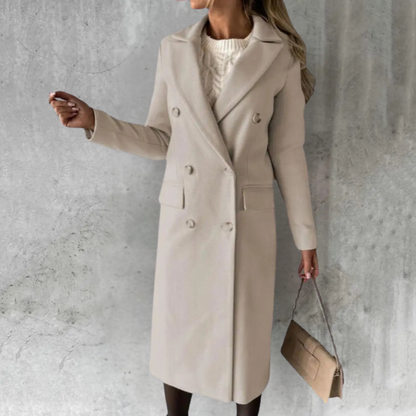 Manteau Trench Long pour Femme | Élégance Classique et Confort Durable