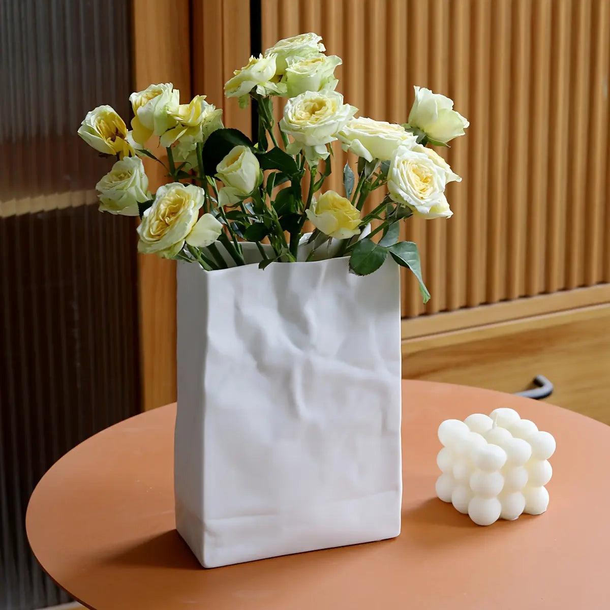 Vase en Céramique Artistique | Design Ludique et Moderne pour Intérieur