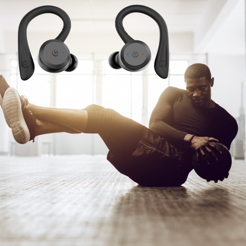 Écouteurs de Sport Bluetooth Étanches | 20 Heures d'Autonomie et Confort Optimal