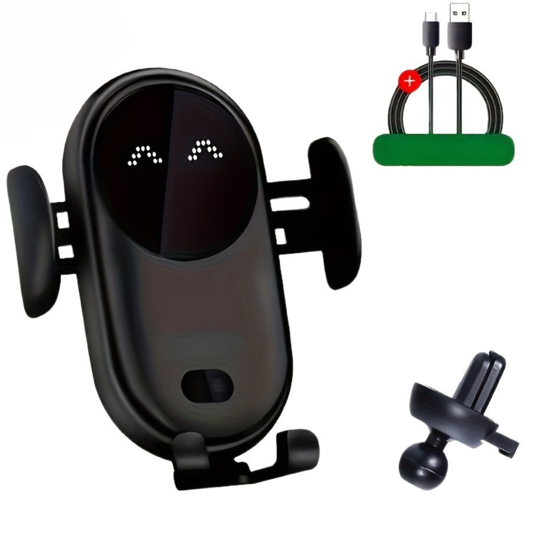 Support de Téléphone pour Voiture | Charge Sans Fil et Installation Facile