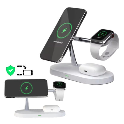 Station de Charge Sans Fil Multi-Appareils | Charge Rapide et Organisation Optimale