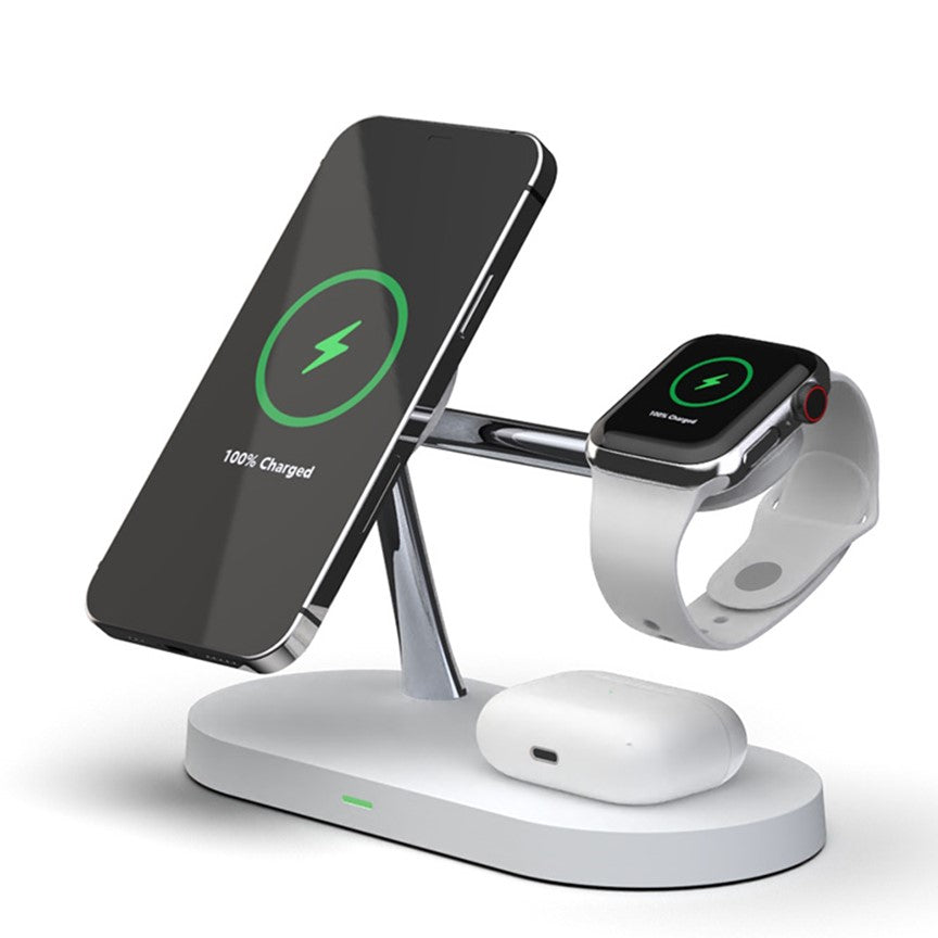 Station de Charge Sans Fil Multi-Appareils | Charge Rapide et Organisation Optimale
