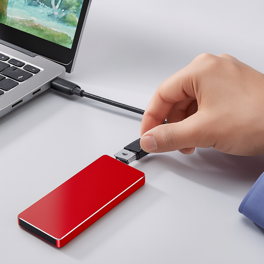 Disque Dur Externe SSD Portable | Stockage Rapide et Léger pour Voyager