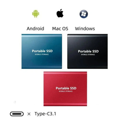 Disque Dur Externe SSD | Transferts Ultra-Rapides et Compact