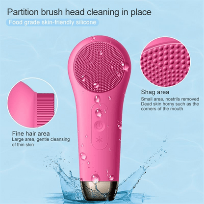 Brosse de Nettoyage Facial Sonic | Éclat et Fraîcheur Instantanés