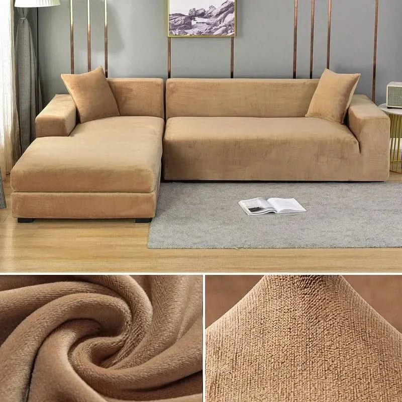 Housse de Canapé en Velours | Protection Élégante et Confort Doux