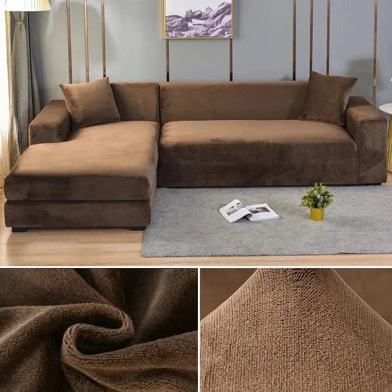 Housse de Canapé en Velours | Protection Élégante et Confort Doux