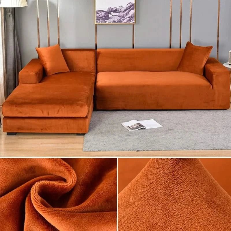 Housse de Canapé en Velours | Protection Élégante et Confort Doux