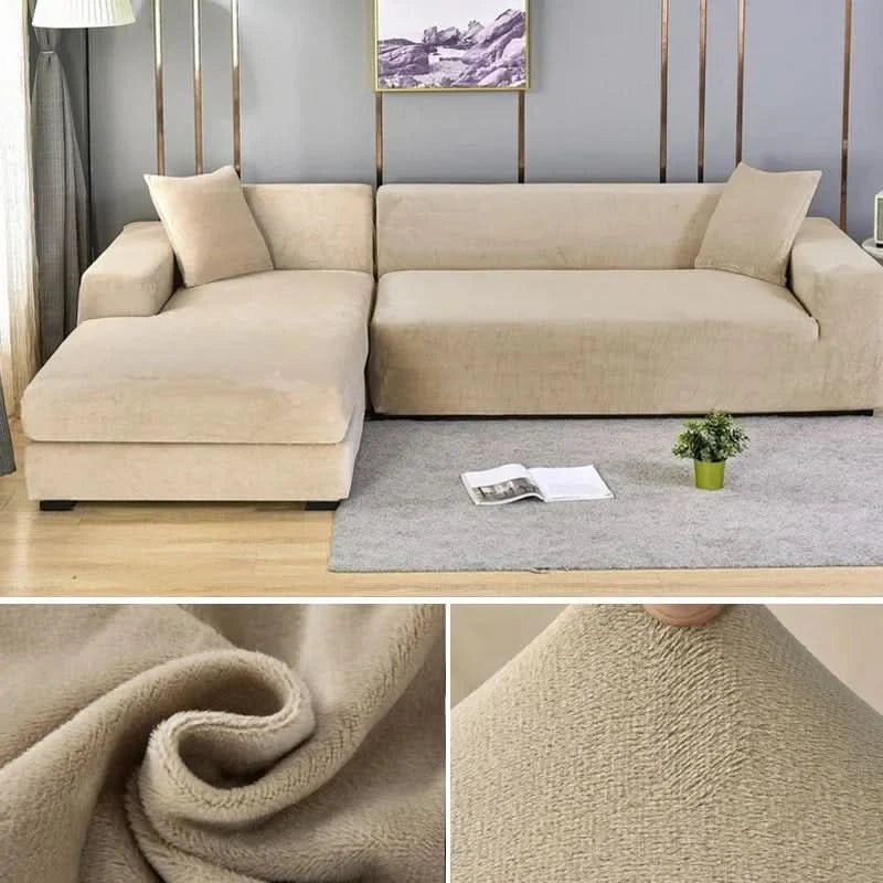 Housse de Canapé en Velours | Protection Élégante et Confort Doux
