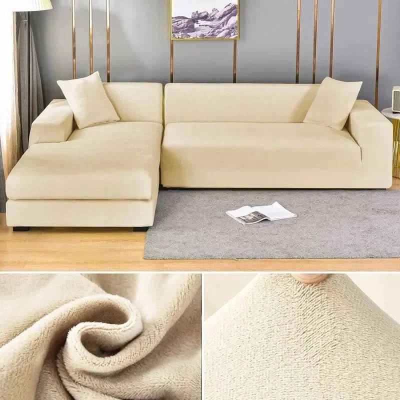 Housse de Canapé en Velours | Protection Élégante et Confort Doux