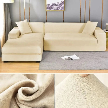 Housse de Canapé en Velours | Protection Élégante et Confort Doux