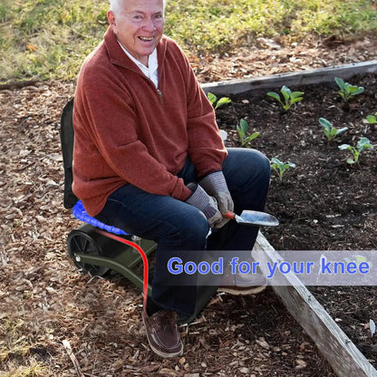 Chaise de Jardin Ergonomique Réglable | Rotation à 360° et Confort Optimal
