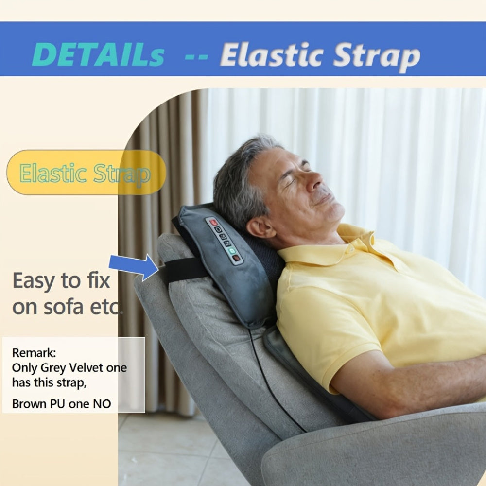 Tapis de Massage Chauffant | Relaxation et Soulagement du Dos