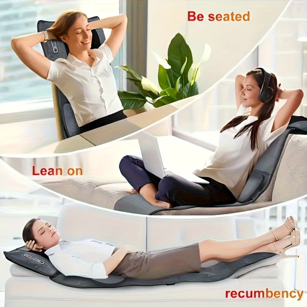 Tapis de Massage Chauffant | Relaxation et Soulagement du Dos