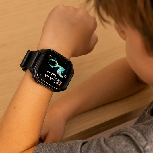 Montre de Fitness Interactive pour Enfants | Écran Tactile et Suivi d'Activité