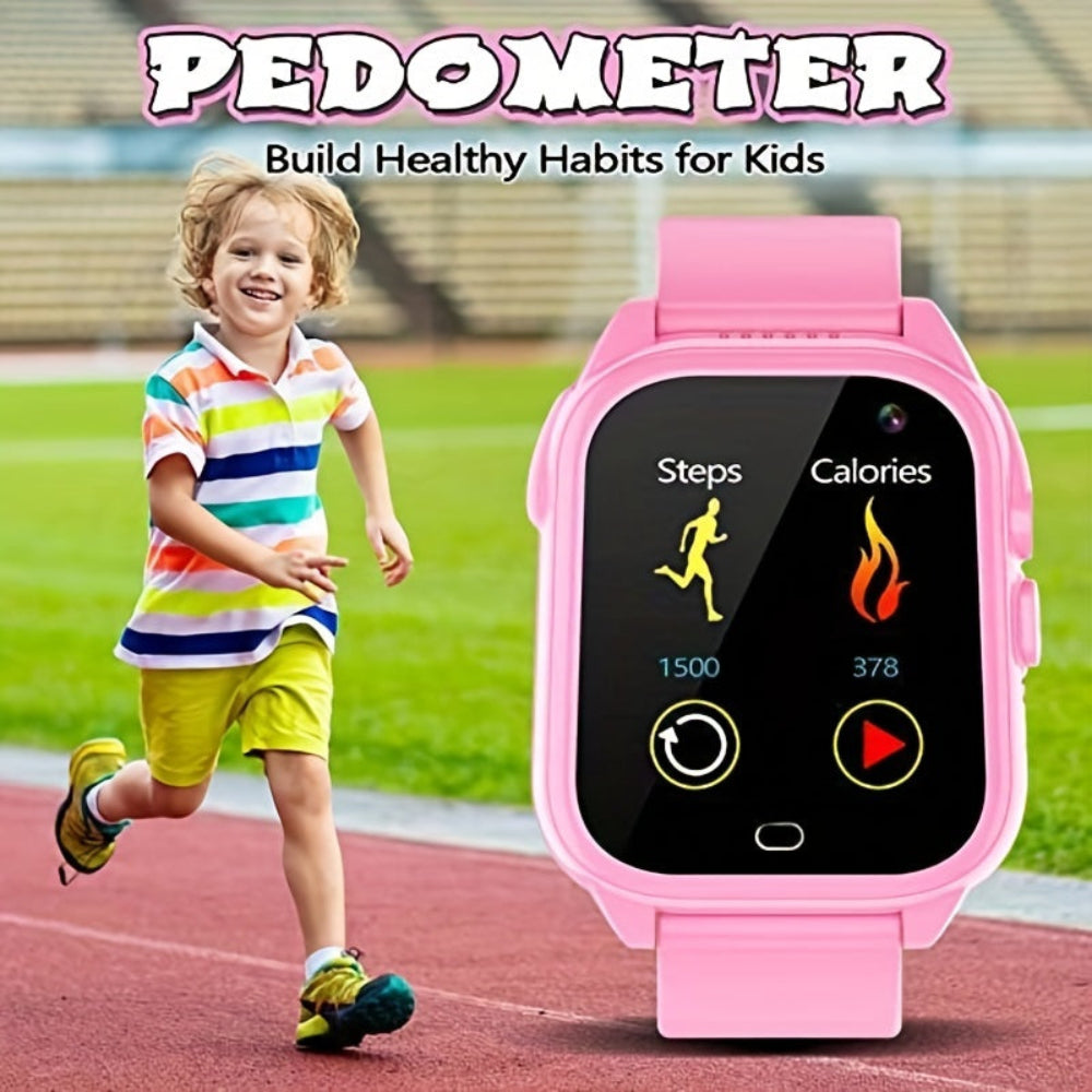 Montre de Fitness Interactive pour Enfants | Écran Tactile et Suivi d'Activité